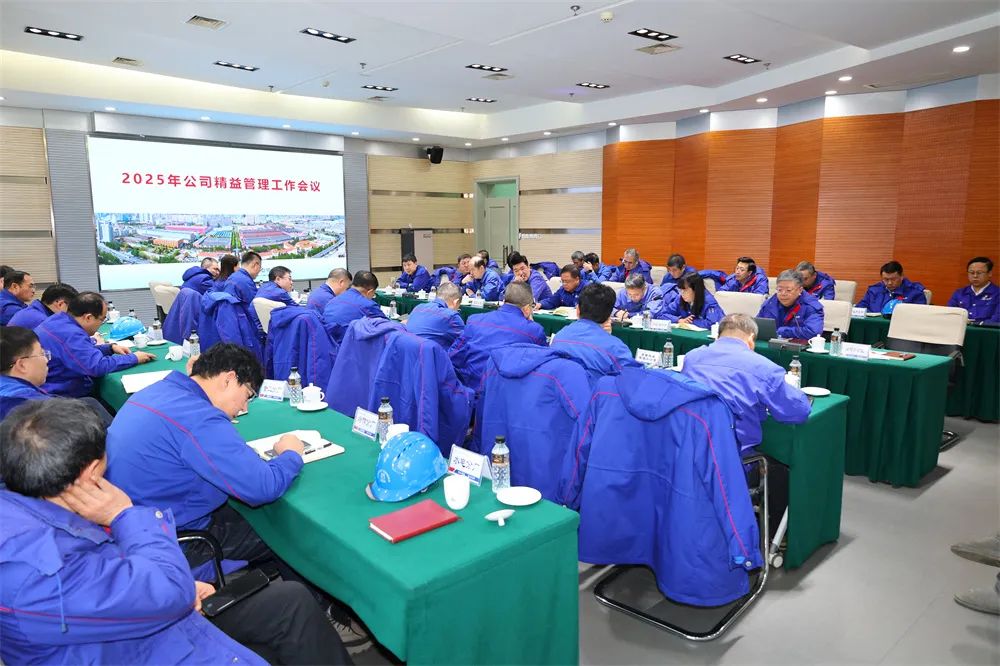 哈電電機(jī)召開2025年精益管理工作會議 哈電電機(jī)召開2025年精益管理工作會議